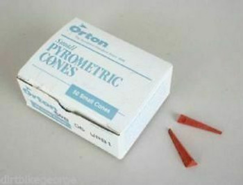 Box of 50 Orton Junior Pyrometric Cones | Cone 6 |Sold by Each| TOC650
