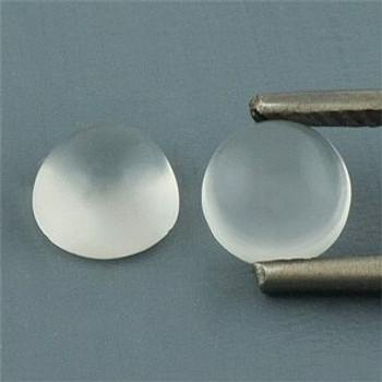 5x5x3.10 mm Round Eye Clean White Moonstones, Sold By each | RG020 5x5x3.10 mm Round Eye Clean White Moonstones, Sold By each | RG020