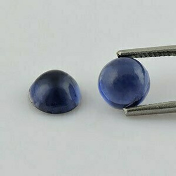7x7x4.2 mm Round Blue Iolite  Close, Sold By each | RG010