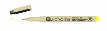 Sakura Pigma Micron Pen 05 - Yellow 0.45mm | 084511370050