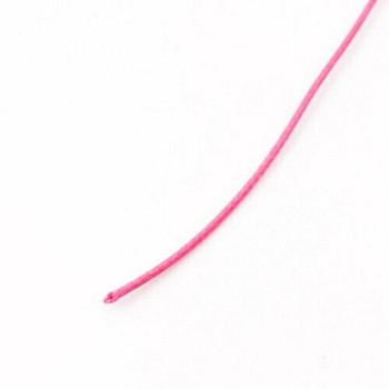 Glossy Braided Cord | 1 mm dia. | Pink | Sold by Metre | CYM67