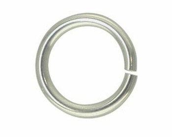 Jump Ring | Round | Silver Finish 6mm | Sold By 25pc | LKBJS06 Jump Ring | Round | Silver Finish 6mm | Sold By 25pc | LKBJS06