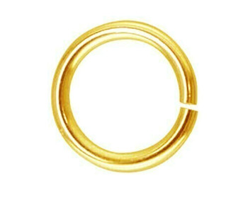 Jump Ring | Round | Gold Finish 6mm | Sold By 25pc | LKBJG06 Jump Ring | Round | Gold Finish 6mm | Sold By 25pc | LKBJG06