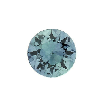 3mm Round Faceted Teal Sapphire | American Mined | 88425