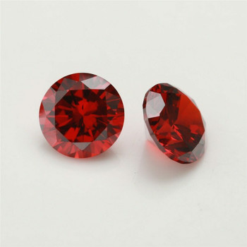 5A Garnet CZ | Round Faceted | H1901D 5A Garnet CZ | Round Faceted | H1901D