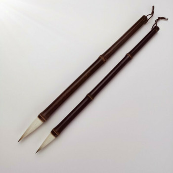 Burned Bamboo Brushes | Badger Hair | H1963B Burned Bamboo Brushes | Badger Hair | H1963B