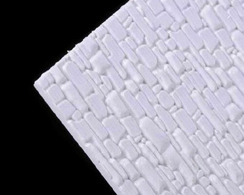 ABS Plastic Wall Texture Sheet | Style A | 270x270mm | Scale 1:50 | Sold by Pc | AM0126