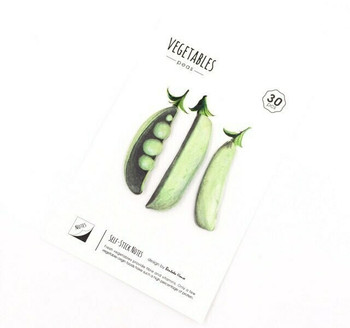 Bentoto House  Vegetable Sticky Notes | Green  Peas | 8809201312491