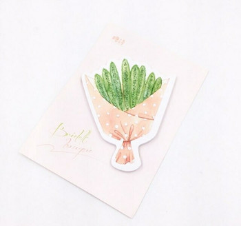 Candy Poetry Sticky Notes | Green Grass Bouquet | SN013