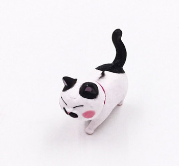 Cat Fridge Magnet | Black Spots, Pink Collar | FM049