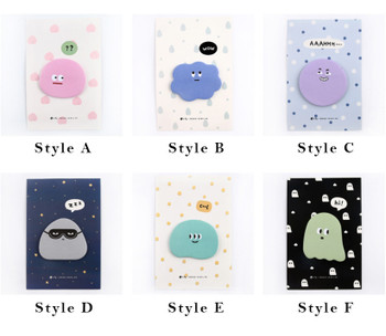 Cute Emoticon Sticky Notes | 6 Styles | H20201646-51 Cute Emoticon Sticky Notes | 6 Styles | H20201646-51