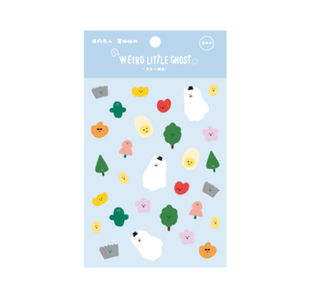 Weird Little Ghost Sticker Pack | 6972595737675 Weird Little Ghost Sticker Pack | 6972595737675