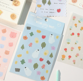Weird Little Ghost Sticker Pack | 6972595737675 Weird Little Ghost Sticker Pack | 6972595737675