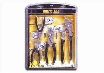 Hurricane 4pc pliers set 5~10in | HU401161 Hurricane 4pc pliers set 5~10in | HU401161