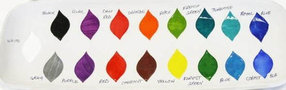 Ceramics Tools | Material - Underglaze - Underglaze 500ml Pack