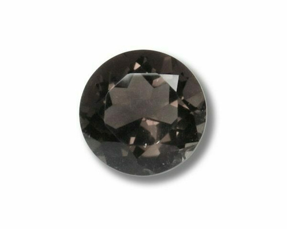 Round 2mm Smoky Quartz Faceted Stone, AA-Grade, Sold By Each | 79480
