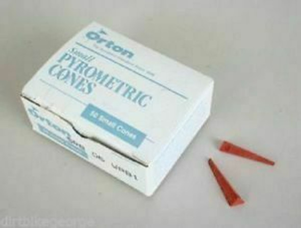 Box of 50 Orton Junior Pyrometric Cones | Cone 010 |Sold by Each| TOC01050