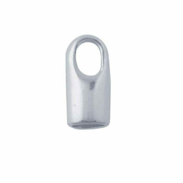 Sterling Silver Tube End Cap | Inside Dimension:2.5mm | Sold By Pc | |Bulk Prc Avlb| 682043