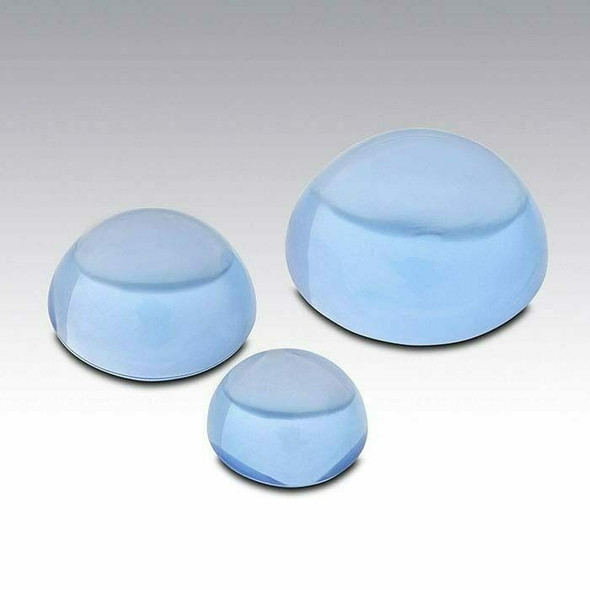 Swiss-Blue Topaz 5mm Round Cabochon, Sold By each | 68492