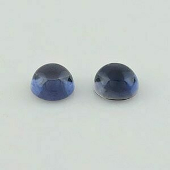 6x6x3.6 mm Round Blue Iolite, light Incl, Sold By each | RG006