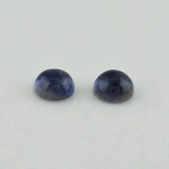7x7x4 mm Round Blue Iolite, Sold By each | RG014