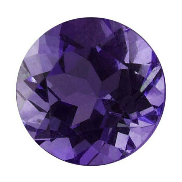 Royal Amethyst 3mm Round Faceted Stone, AAA-Grade Sold By each | 67235