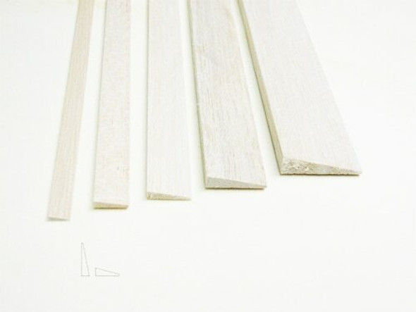 Balsa wood, Trailing edge, 3/8 x 1 1/2 x 48", Sold By Each | BSTE4805