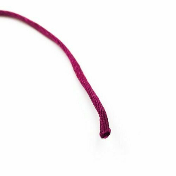 Knotting Cord (Korean Silk) | 2 mm dia. | Purple | Sold by Metre | CYM23