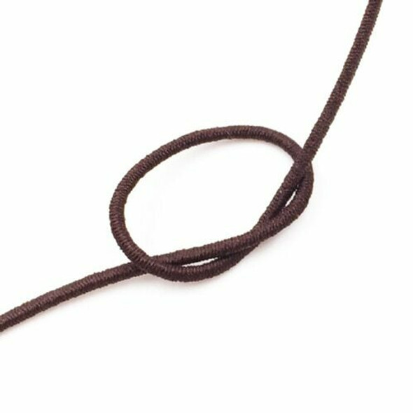 Elastic Cord | Brown | 0.8 mm dia. | Sold by Metre | CYM114