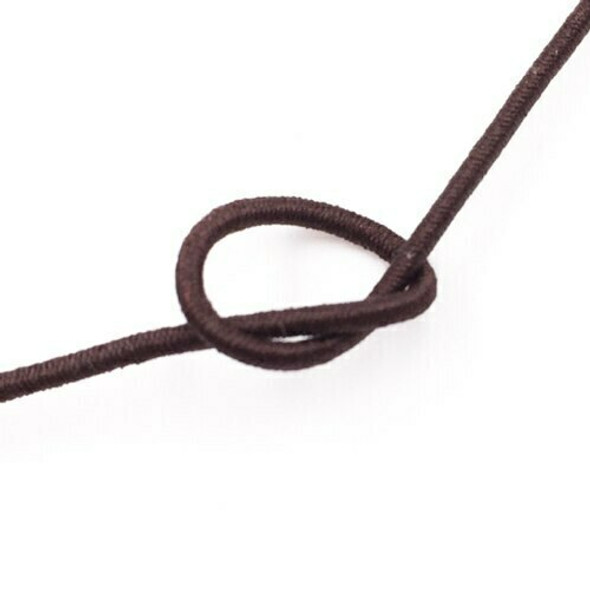 Elastic Cord | Brown | 1.2 mm dia. | Sold by Metre | CYM120