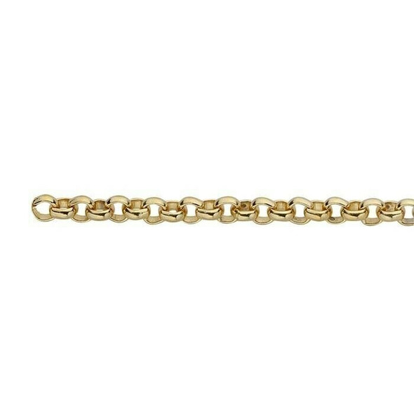 Steel Yellow Gold-Plated 2.7mm Rolo Chain | Sold by the ft | 67717420