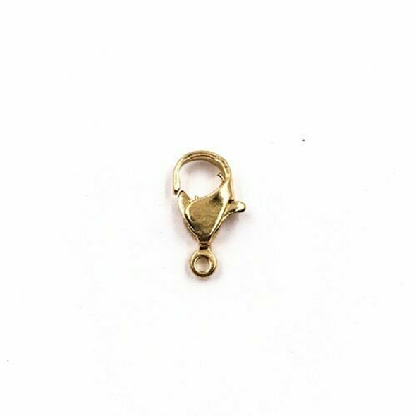 Teardrop Lobster Clasp | gold finished base metal| 12 mm | Sold by Pc | Bulk Prc Avlb | LKGL012