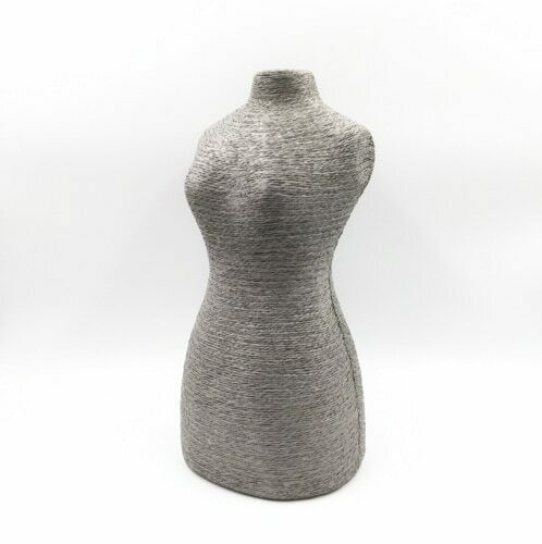 Natural Twine Mannequin Display Stand | Grey | LY02