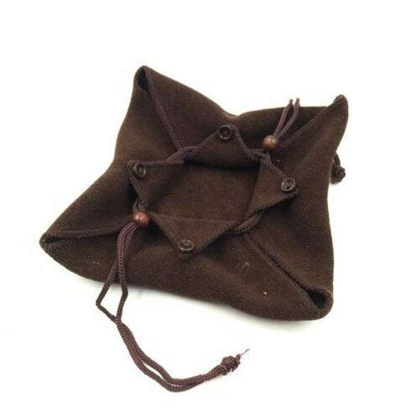 Terry Drawstring Teaware Bag | Small | Brown | TF39B