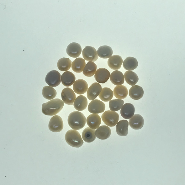 Un-Drilled Freshwater Pearls | 20 g | Dia. 7mm-10mm | UDP02