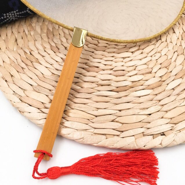 Silk Fan | Round (Yellow) | Alum Treated | FFP02Y