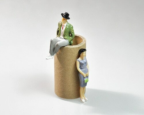 Scale Model Figures Set of 5| 1:50 (35mm) | Painted | Sold by 5Pc/Set | AM0033