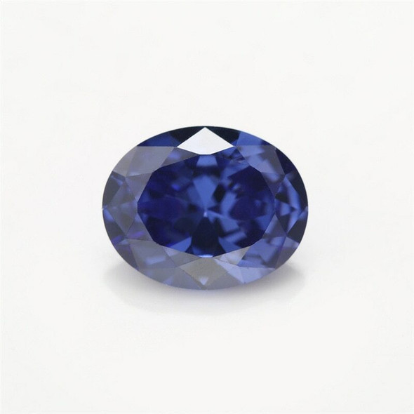 5A Tanzanite CZ | Oval Faceted | H1902A
