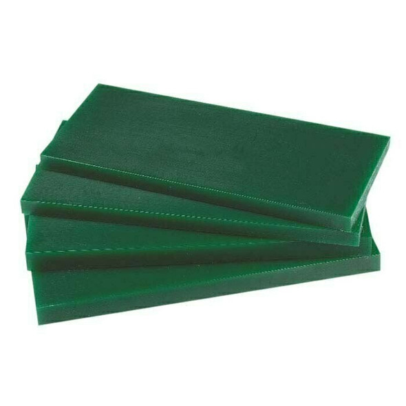 Green Wax Sheets | 70x90mm | Multiple Thicknesses | WS79