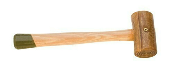 Rawhide Mallet | Size #8 | Weighted 12oz | 1-1/2" Face | HAM-408.00