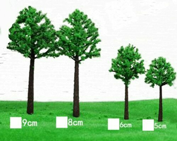 Scale Model Tree 5pc | 60mm | White | Sold by 5Pc/Pk | AM0038