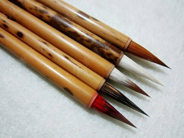 Speckled Bamboo Brushes | Various Hair Types | 2.0cm Bristle Length | H1963SV