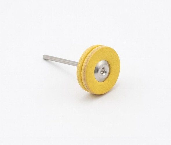Simulated Leather Buffing Wheel | Mounted | 4-ply | 330023