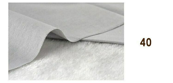 Fabric Linen-Cotton Blend | Grey | KY40