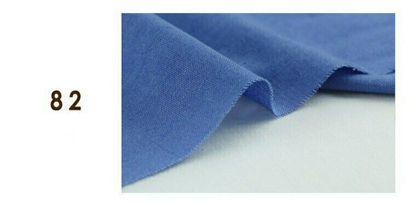 Fabric Linen-Cotton Blend | Cornflower Blue | KY82