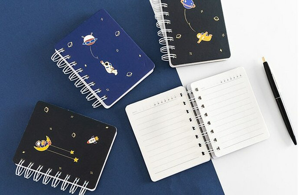 Joytop | Space | Mini Spiral Planner Notebook | C7 9x11.5cm 81sheets | 9416