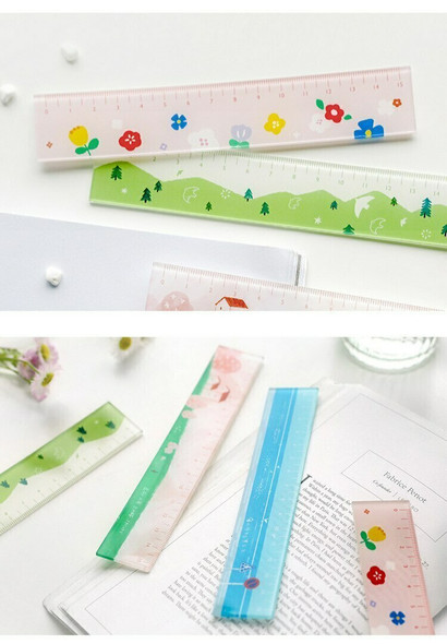 Note For Acrylic Ruler | Floral Path | 6973009512130