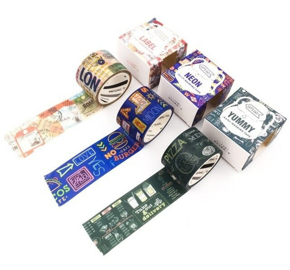 Signs Washi Tape | 30mm x 5m | Sold by Each | 6970840359092