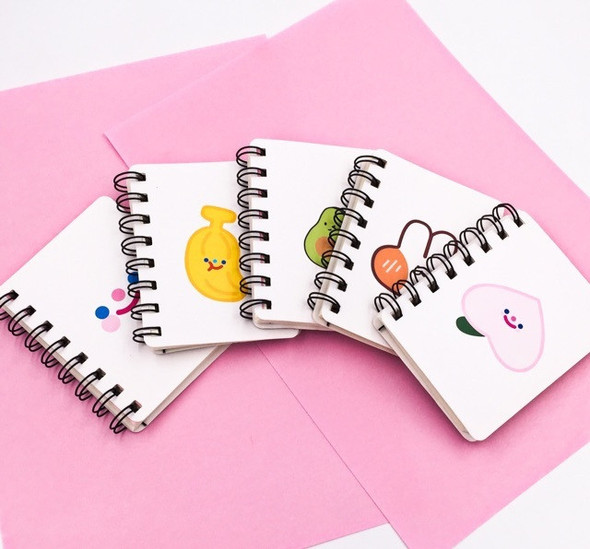 White Spiral-Bound Notebook | H20200635-39