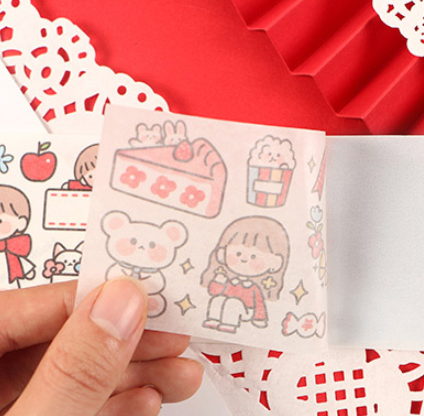 Large Washi Tape | 6 Styles | H20201526-31